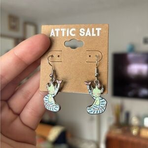 Attic Salt Kawaii Siren Earrings